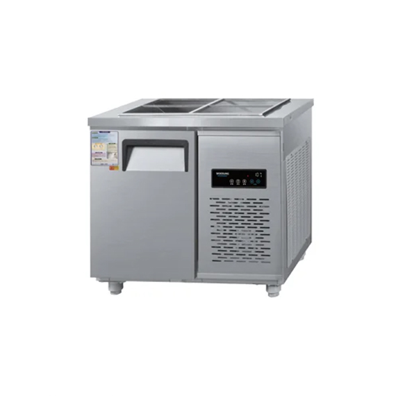 그랜드우성 직냉식 반찬 냉장고 105L (올스텐)