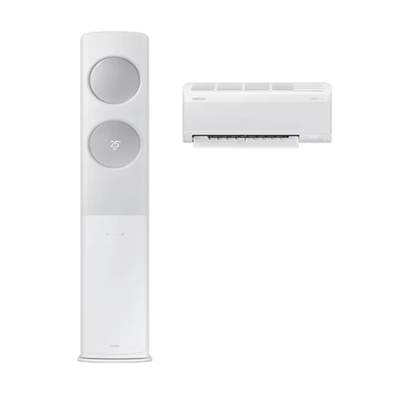 삼성 에어컨 무풍 클래식 AF9500 화이트 스탠드+벽걸이 19평+6평