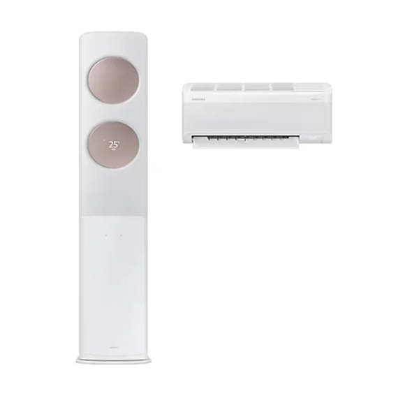 삼성 에어컨 무풍 클래식 AF9500 화이트 스탠드+벽걸이 19평+6평