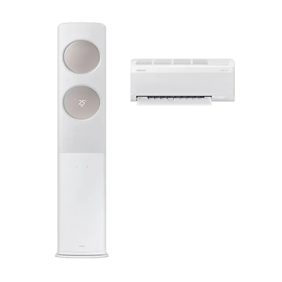 삼성 에어컨 무풍 클래식 AF9500 화이트 스탠드+벽걸이 19평+6평
