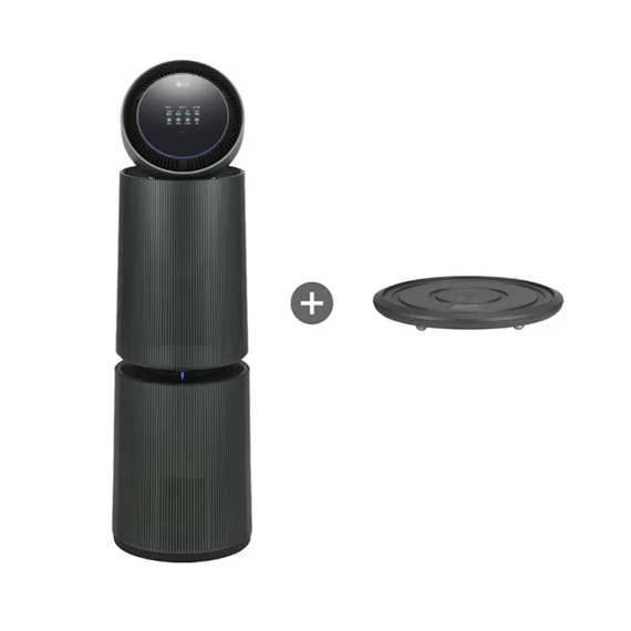 LG 퓨리케어 오브제컬렉션 AI+ 360° 공기청정기 35평형 네이처 그린