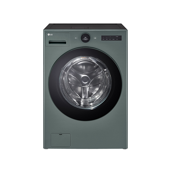 LG 트롬 오브제컬렉션 워시콤보 25kg세탁 15kg건조 네이쳐그린