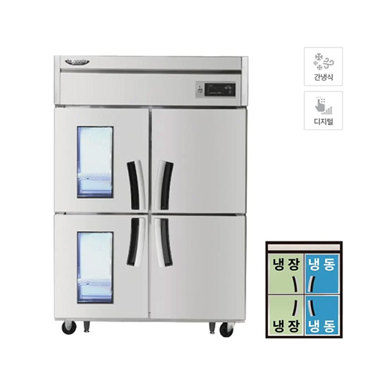 라셀르 간냉식 냉장고+냉동고 1100L급 2G (올스텐)