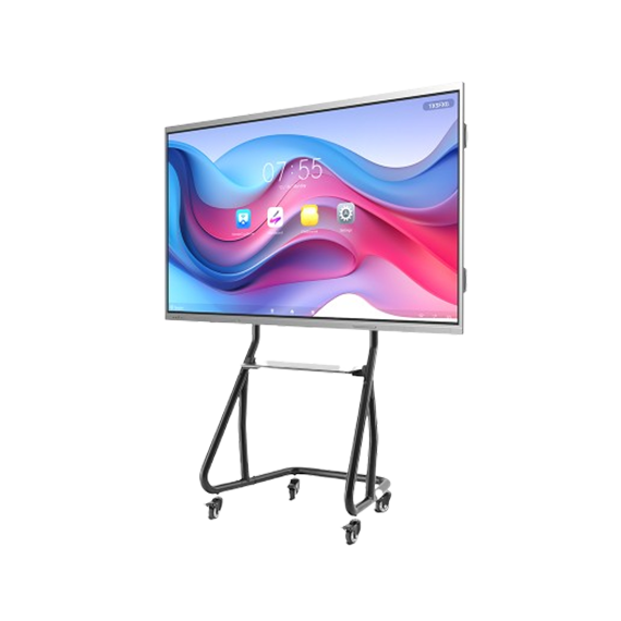 하이크비전 4K UHD 스마트칠판 75인치 (DS-D5C75RB/A_FS-35S) 이동형 브라켓 포함