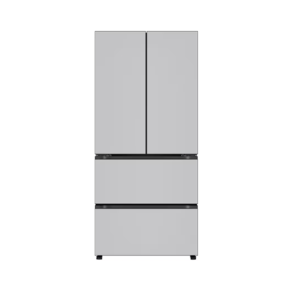 LG 디오스 김치냉장고 오브제컬렉션 김치톡톡 스탠드 480L 크림그레이(메탈)
