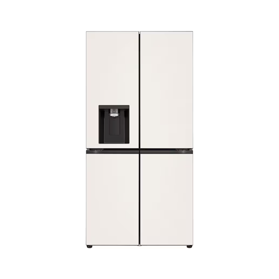 LG 얼음정수기냉장고 상냉장 퓨어프레쉬 원매직 글라스 베이지-베이지(상-하) 방문관리(프리미엄)