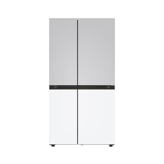 LG 디오스 오브제컬렉션 냉장고 양문형 832L 크림그레이 화이트