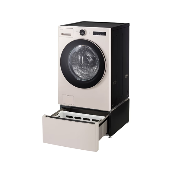 LG 세탁기 워시콤보 오브제 세탁24kg 건조15kg 키높이수납함
