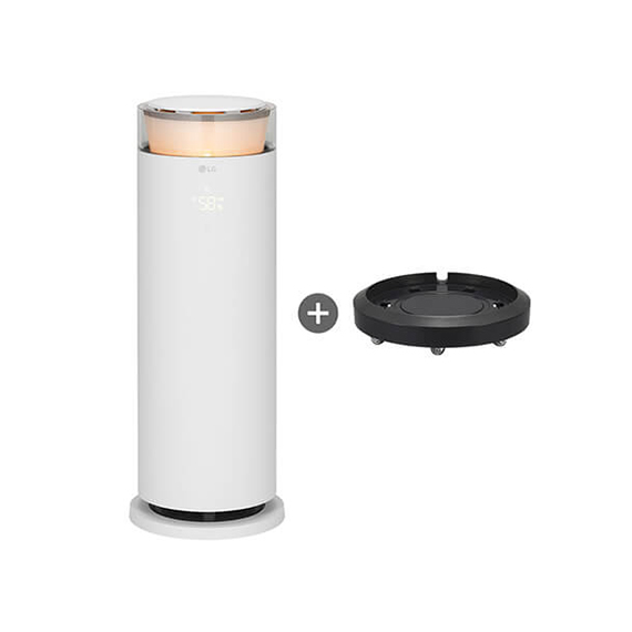 LG 퓨리케어 가습기 하이드로에센셜 무빙휠 에센스 화이트
