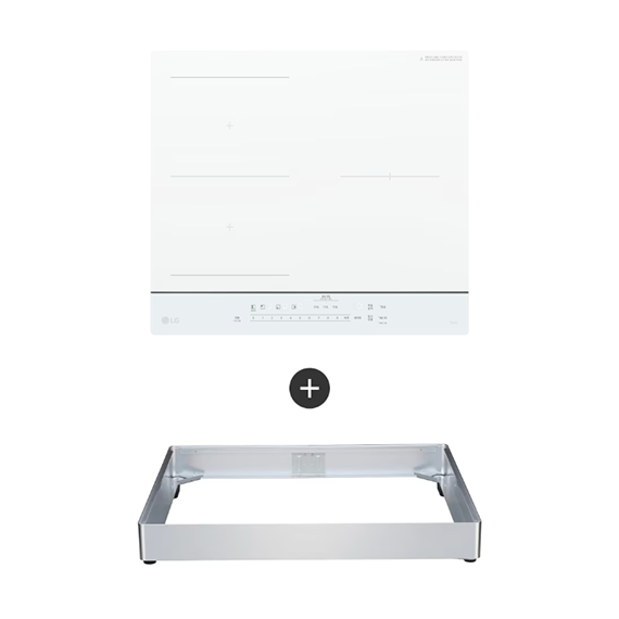 LG 전기레인지 인덕션 오브제 8.5cm 케이스결합 스탠딩