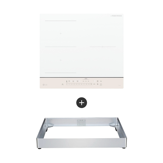 LG 전기레인지 인덕션 오브제 프레인리스 8.5cm 케이스결합 스탠딩