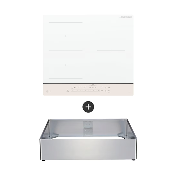 LG 전기레인지 인덕션 오브제 프레인리스 15cm 케이스결합 스탠딩