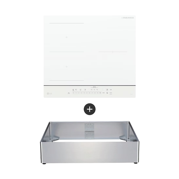 LG 전기레인지 인덕션 오브제 프레인리스 15cm 케이스결합 스탠딩