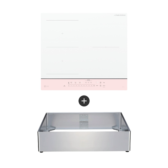 LG 전기레인지 인덕션 오브제 와이드존 15cm 케이스결합 스탠딩