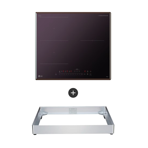 LG 전기레인지 인덕션 오브제 케이스결합 8.5cm 스탠딩