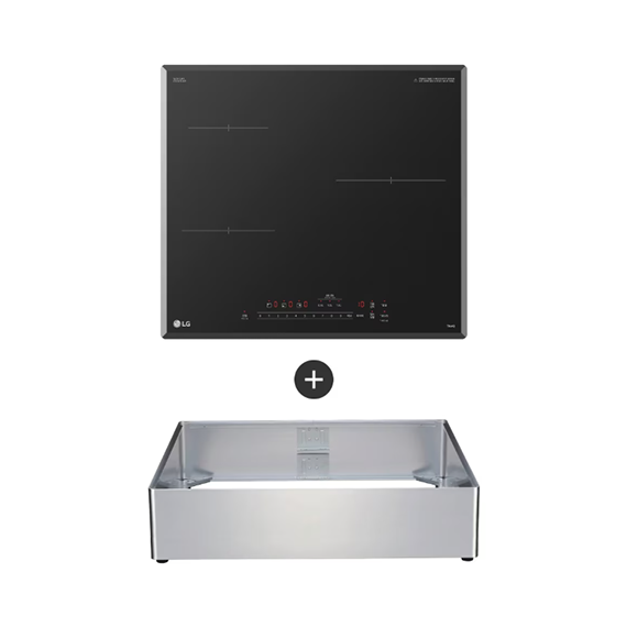 LG 전기레인지 인덕션 IH3 3구 15cm 케이스결합 스탠딩
