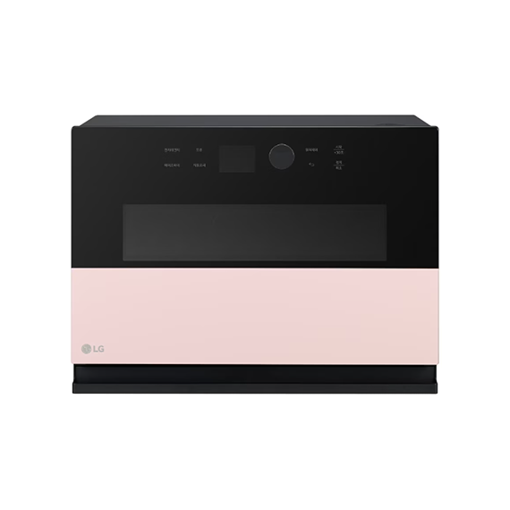 LG 디오스 오브제컬렉션 광파 오븐레인지 32L 카밍핑크 (트리플광파쿡+스팀)