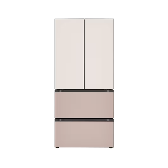 LG 디오스 김치냉장고 김치톡톡 오브제컬렉션 스탠드 491L 토프 아몬드 (글라스) (프리미엄)