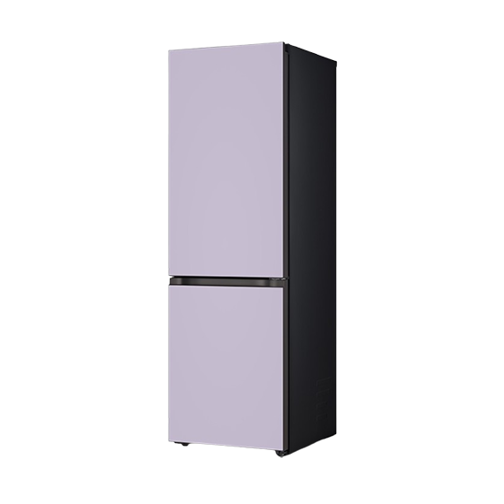 LG 모션엣지 냉장고 344L 크림라벤더