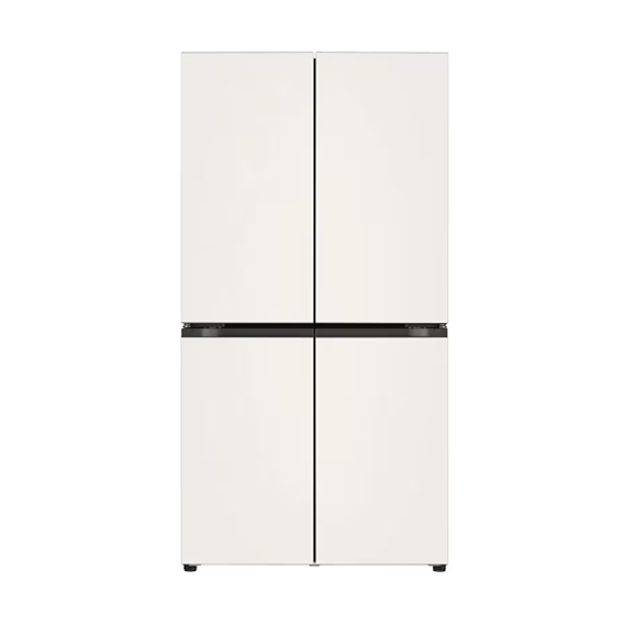 LG 디오스 오브제컬렉션 STEM 베이직 퓨어프레쉬 냉장고 (메탈) 베이지 860L (프리미엄 케어)