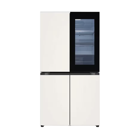 LG 디오스 AI 오브제컬렉션 STEM 베이직 퓨어프레쉬 냉장고 870L 베이지 (메탈) (프리미엄 케어)