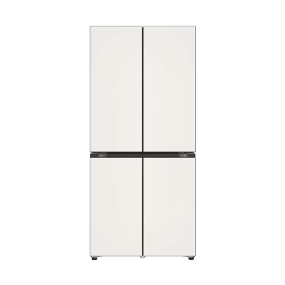 LG 상냉장 냉장고 Fit&Max 504L 베이지 (글라스) (스탠다드 케어)