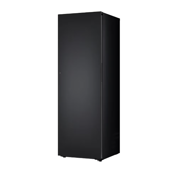 LG 오브제컬렉션 컨버터블 Fit&Max 냉장전용고 387L (우열림) 맨해튼 미드나잇 (스테인리스) (스탠다드 케어)