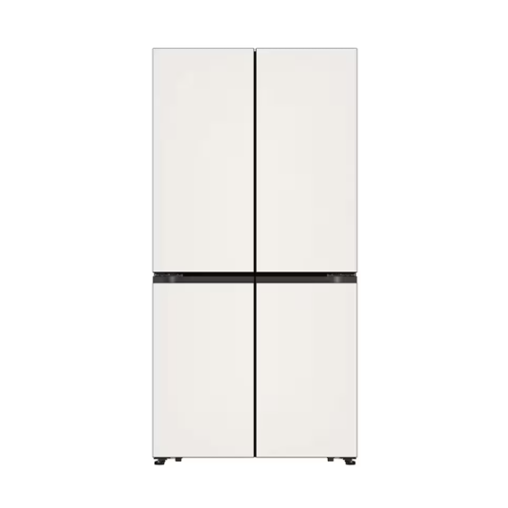 LG 디오스 AI 냉장고 오브제컬렉션 STEM 베이직 퓨어프레시 냉장고 635L 베이지(글라스) (프리미엄 케어)