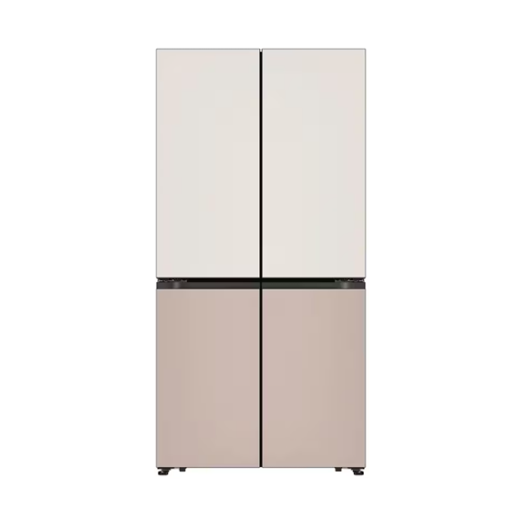 LG 상냉장 냉장고 퓨어프레시 650L 토프 아몬드 (프리미엄 케어)