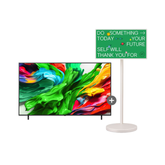 LG Easy TV AI + 스탠바이미2 벽걸이 75인치 (75QNED85A2P) 넷플릭스 프리미엄